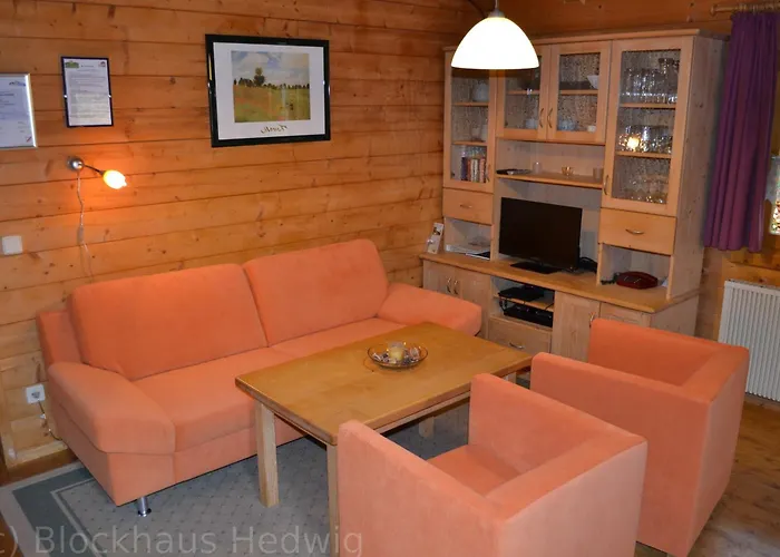 펜션 Blockhaus Hedwig Haus 10 스탐스리에드